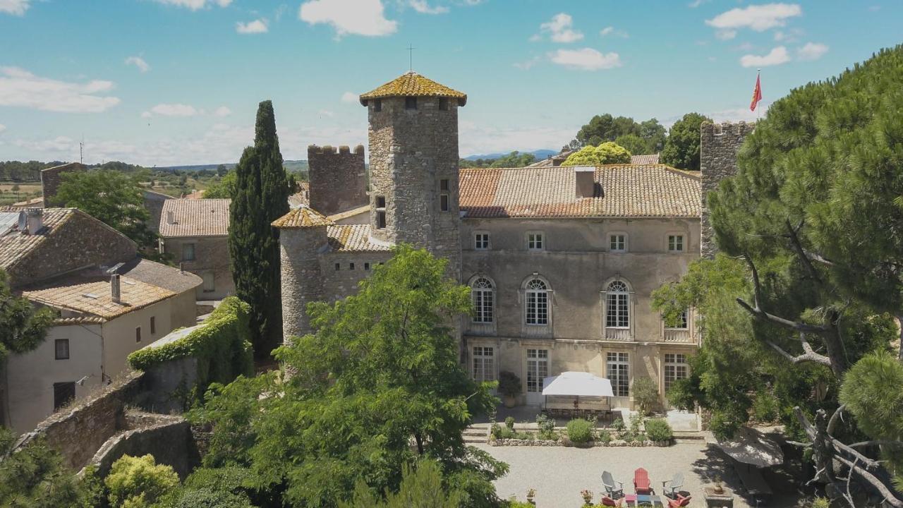 Château d'Agel chambres d'hôtes Extérieur photo