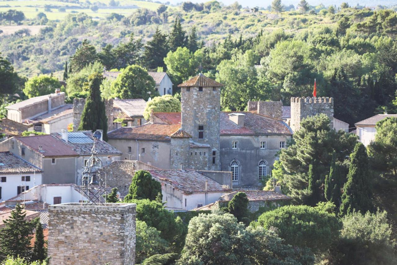 Château d'Agel chambres d'hôtes Extérieur photo